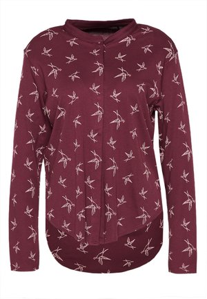 LANGARM - Camiseta de pijama - burgund