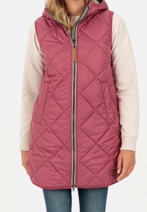 Vest - mottled light pink
