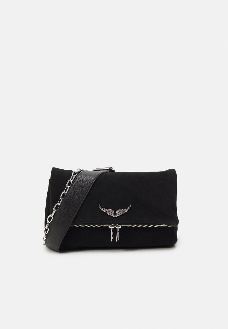 Zadig & Voltaire ROCKY SUEDE PARTY Handbag noir/black Zalando.de