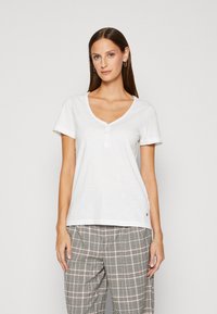 Mos Mosh BASIC TEE - T-shirts - white