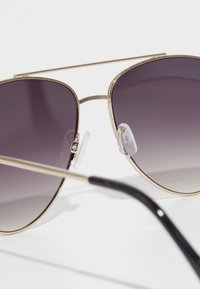 ALDO ARILICAN UNISEX - Sonnenbrille - black/gold-coloured