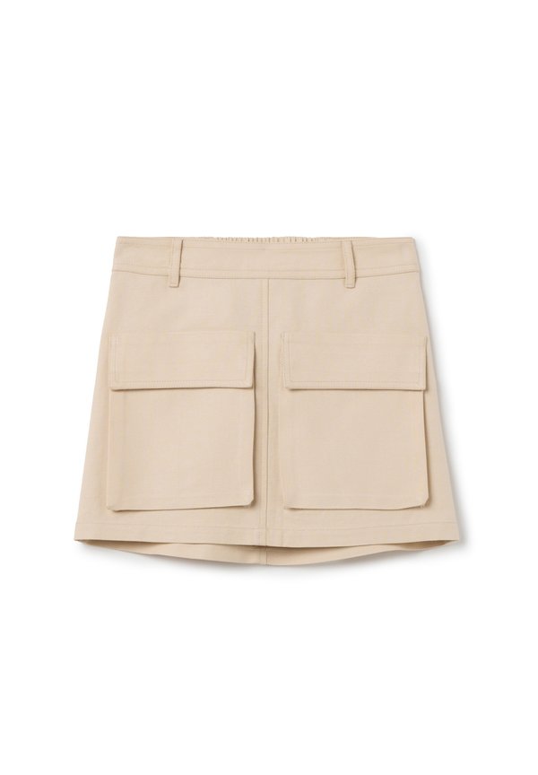 WITH CARGO POCKETS - A-Linien-Rock - light beige