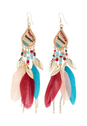Earrings - red