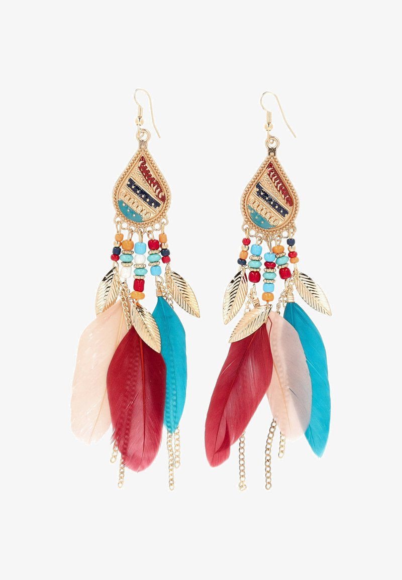 IZIA Pendientes - red