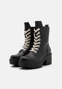 Koi Footwear SALVIUS SWITCH LACE UP BOOTS - Botins de atacadores - black