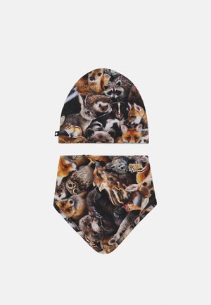 NED HAT AND BIB SET UNISEX - Foulard - black