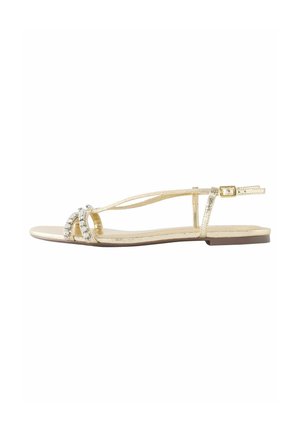 REGULAR FIT - FOREVER COMFORT JEWEL DETAIL STRAPPY - Sandali - gold