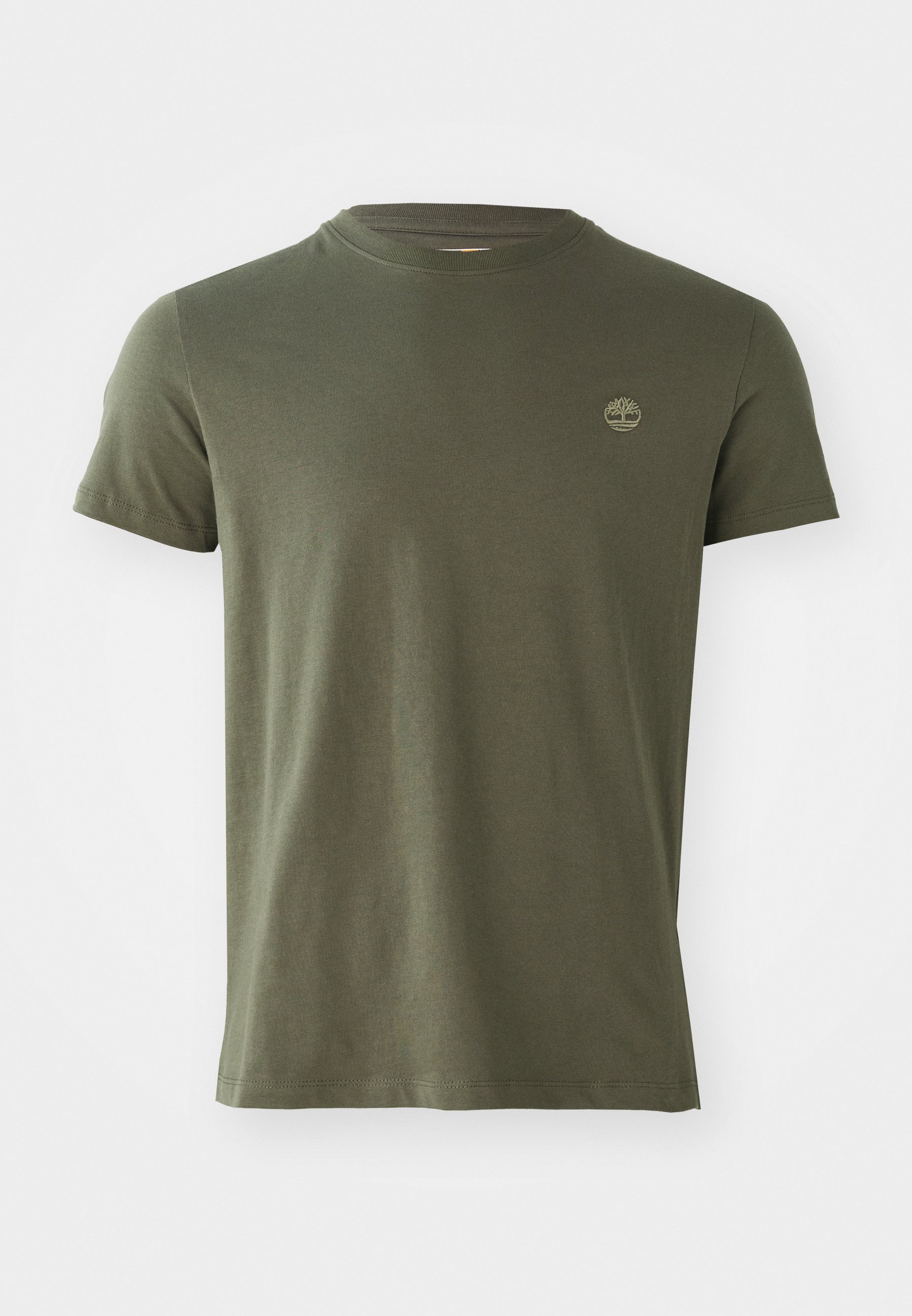 Timberland DUNSTAN RIVER SHORT SLEEVE TEE - Jednoduché tričko - leaf green/cassel earth