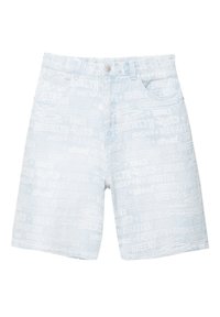 BERMUDA - Kratke hlače iz džinsa - light blue