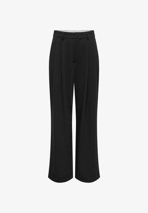 ONLY, TROUSERS ONLSONJA WIDE LEG FIT TROUSERS - Pantalon classique - black