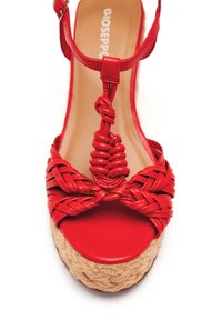 Gioseppo CASTINE - Sandalias de tacón - rojo
