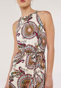 Apricot HALTER NECK - Maxikleid - stone