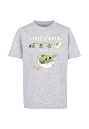 STAR WARS  THE MANDALORIAN THE CHILD MOODS  - Print T-shirt - heather grey