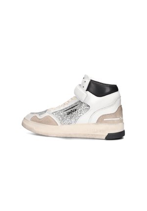 GLITTER - High-top trainers - zilver