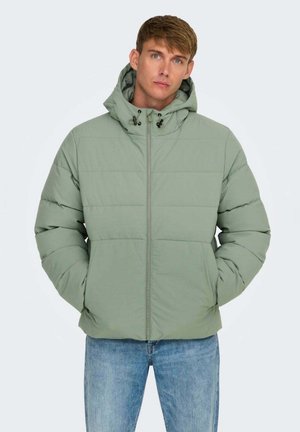 Only & Sons Giacca invernale - verde acqua