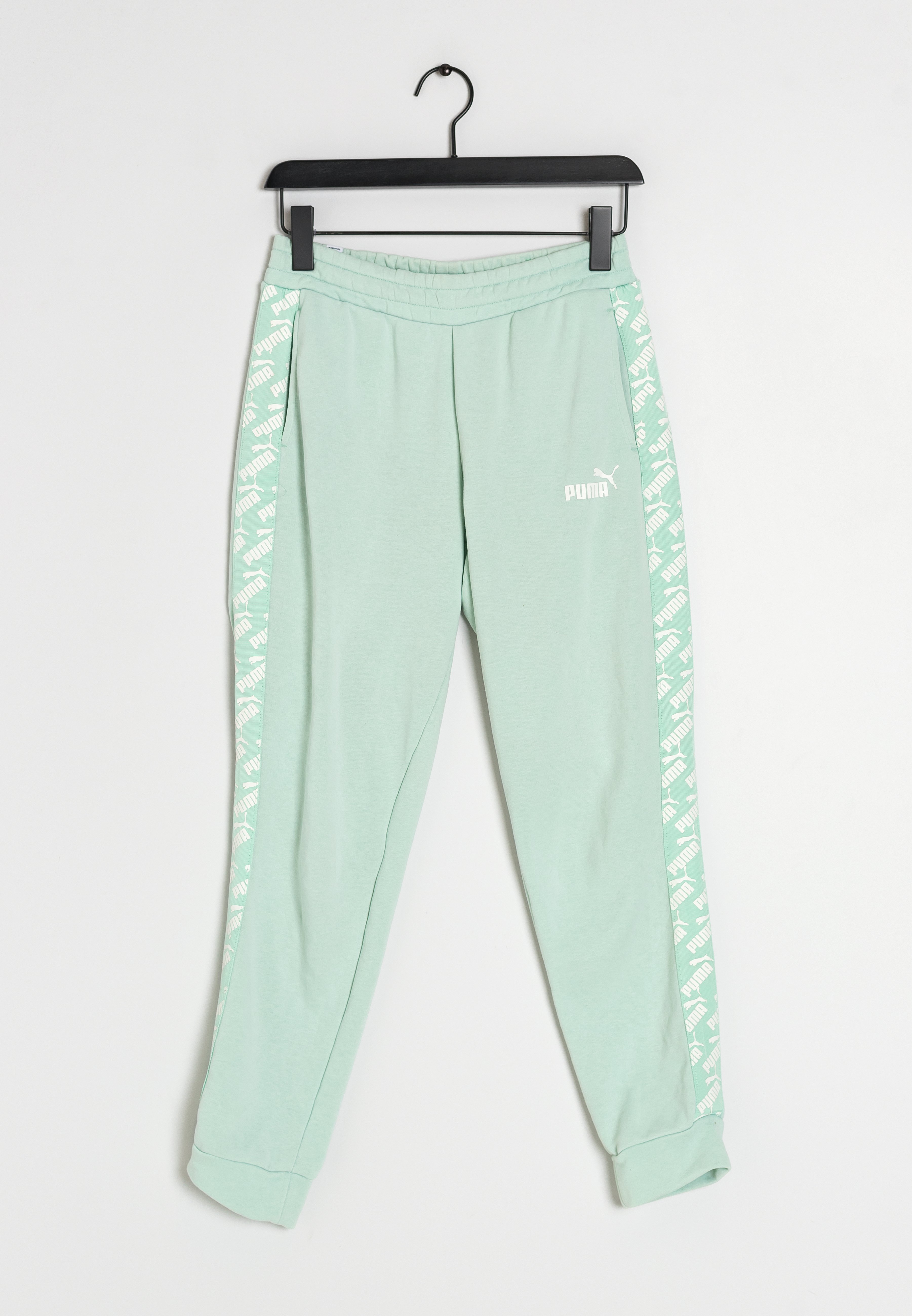 puma green tracksuit womens
