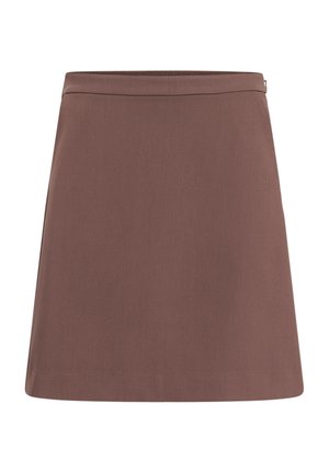 Soaked in Luxury, SOAKED IN LUXURY SLCORINNE ALINE SKIRT - Gonna a campana - brown stone