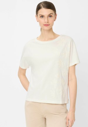 STYLE CAELEN - T-shirt imprimé - soft ecru
