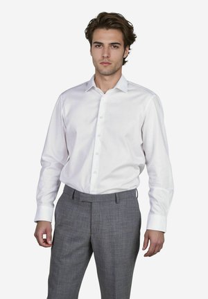 Businesshemd - white denim
