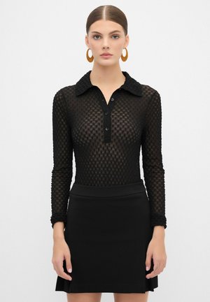 Bluse - black