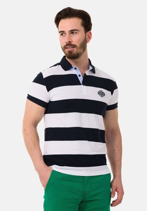 Cipo & Baxx Poloshirt - navyblue white