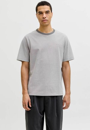 LOGO RUNDHALS - T-shirt basique - steel gray