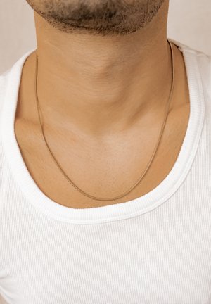 Hey Happiness, ROUND SNAKE CHAIN SET - Collar - gold-coloured