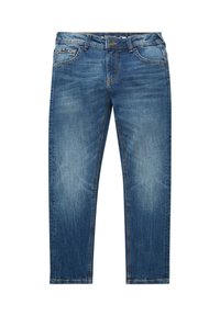 TOM TAILOR TTJOHN - Pieguloša piegriezuma džinsi - used mid stone blue denim