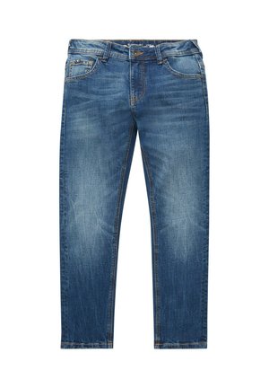 JOHN - Vaqueros rectos - used mid stone blue denim