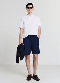 Calliope BOTTONCINI GOFFRATO - T-shirt basic - bianco ottico