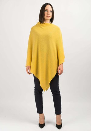 Dalle Piane Cashmere PONCHO - Pončo - giallo