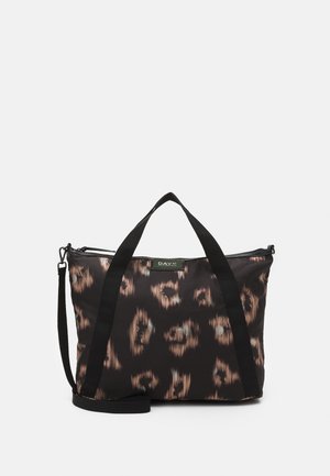 GWENETH IKAT CROSS - Shopper - black