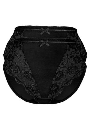 Sassa MIEDERSLIP CLASSIC 2ER PACK - Slip - schwarz