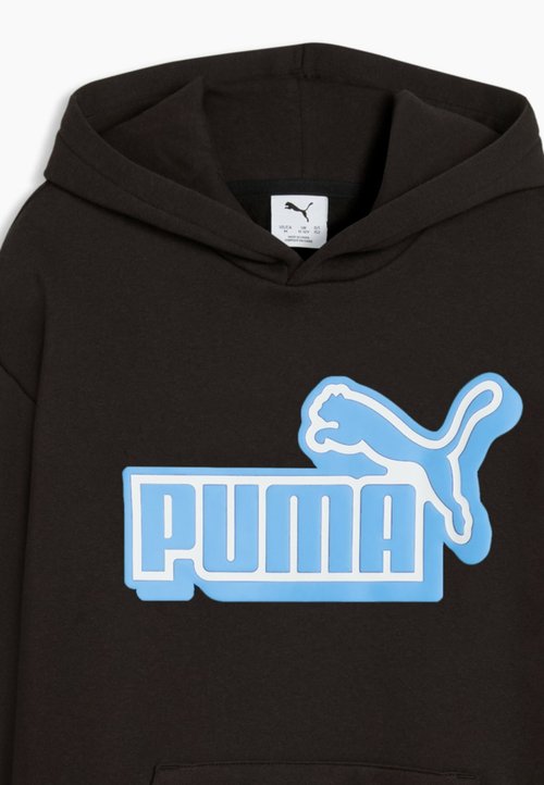 PUMA ESSENTIALS LOGO LAB RELAXED HOODIE - Hoodie - black — foto 6