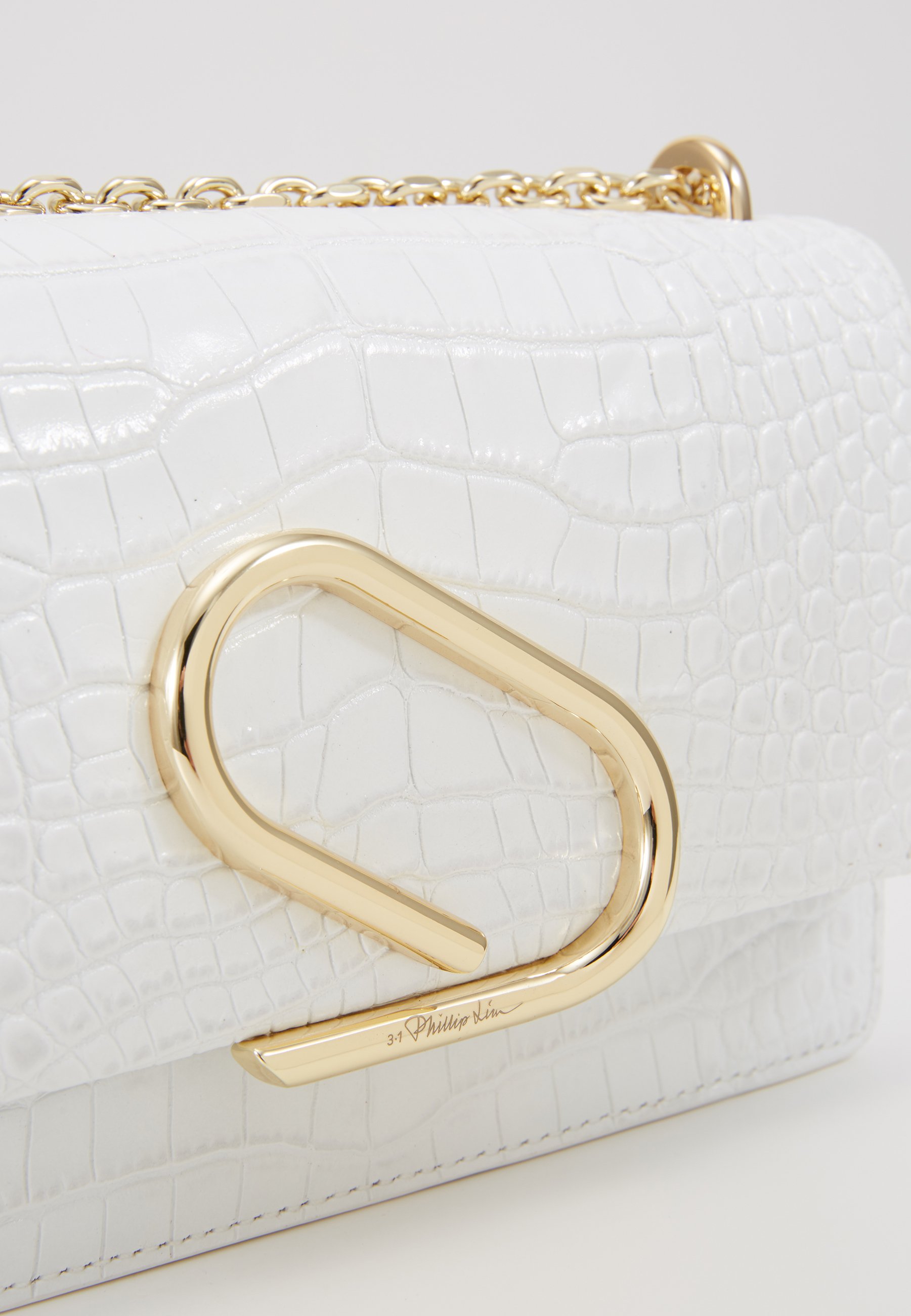 3.1 Phillip Lim ALIX CHAIN Skulderveske white Zalando.no 3.1 Phillip Lim ALIX CHAIN Skulderveske white Zalando.no