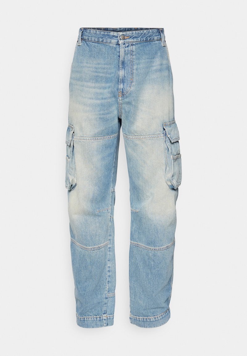 Diesel FISH CARGO - Jeans Relaxed Fit - 01/blue denim - Zalando.de