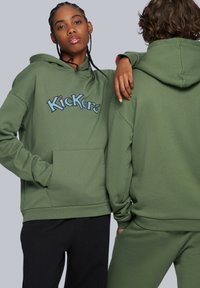 Kickers Felpa con cappuccio - kaki