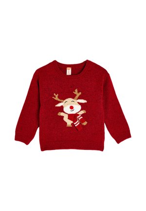 Striktrøje - red