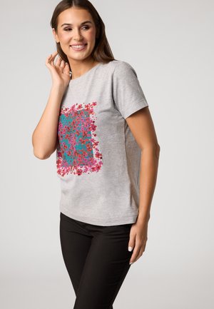 T-shirt print - light grey