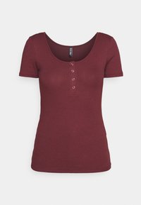 Não selecionado, red mahogany