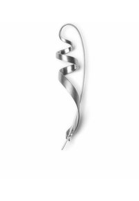 Jane Kønig RINGLET EARRING SINGLE LEFT - Vienas auskaras - silver coloured