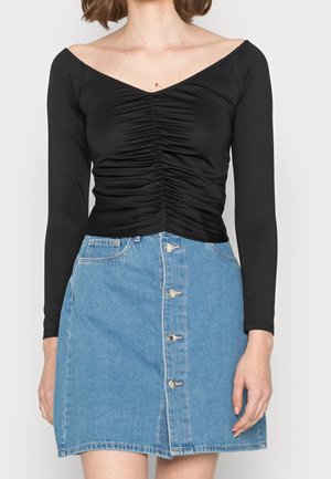 T-shirt à manches longues - black