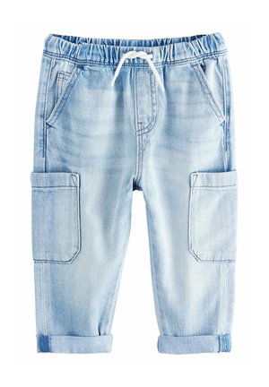 Next UTILITY REGULAR FIT - Sirgete säärtega teksad - light blue denim