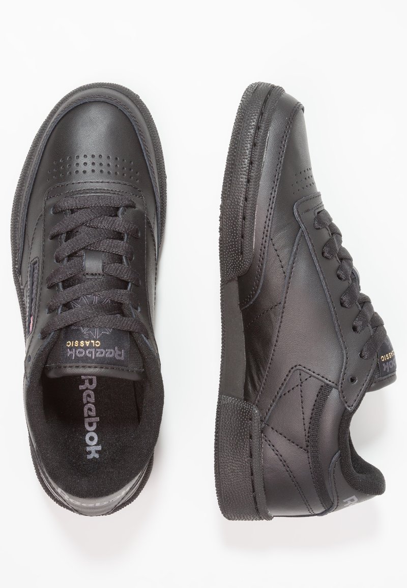 lening Automatisch Infrarood Reebok Classic CLUB C 85 UNISEX - Sneakers laag - black/charcoal/zwart -  Zalando.nl