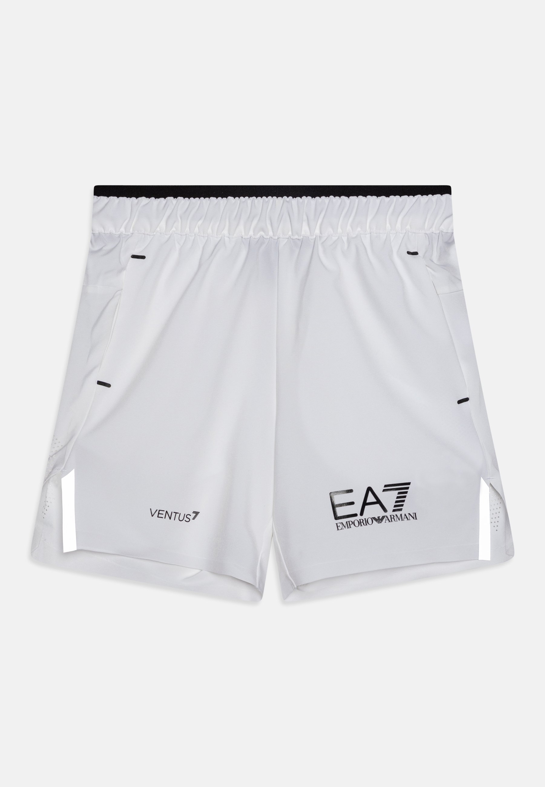 EA7 Emporio Armani UNISEX Pantalón corto de deporte white