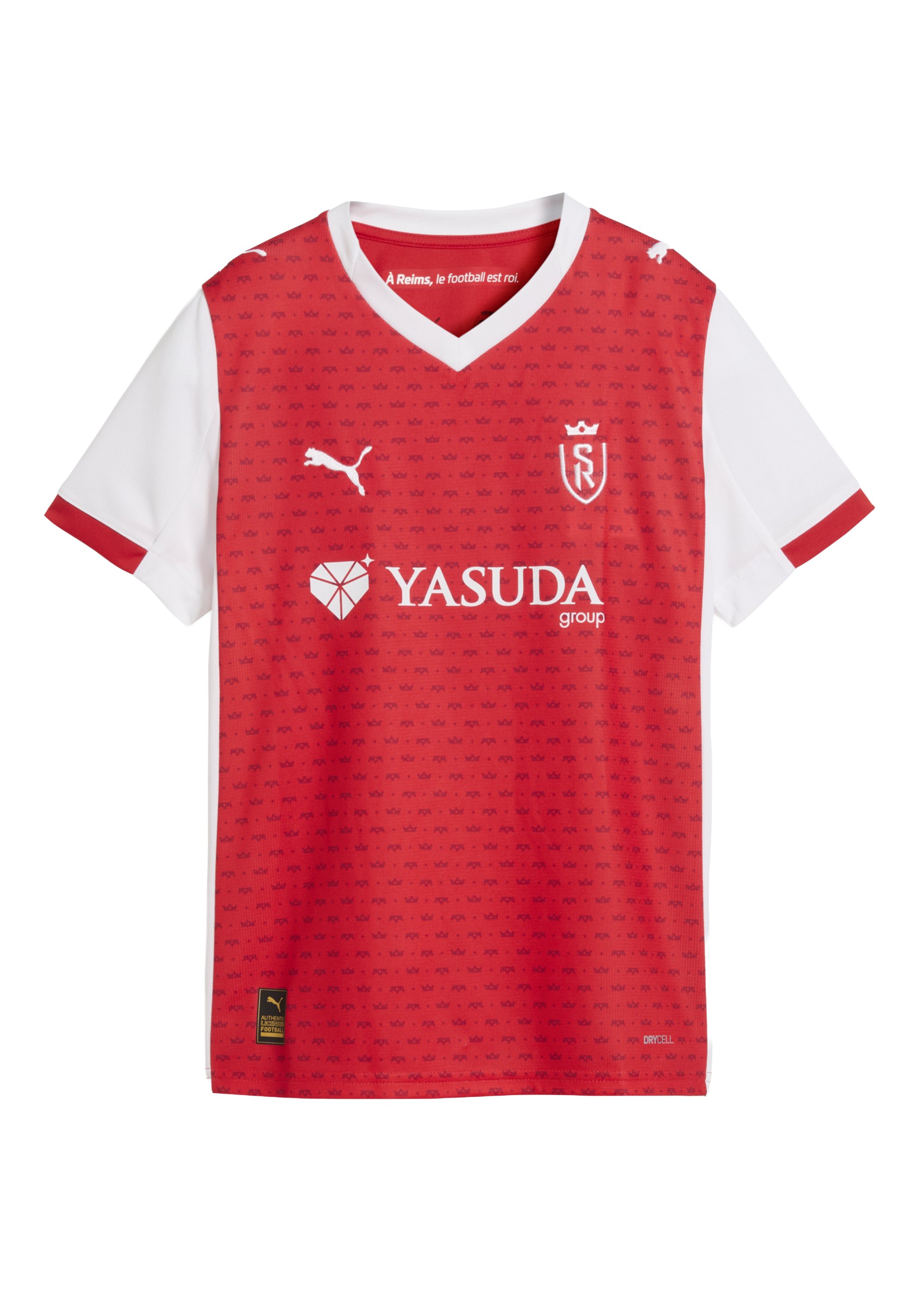 Maillot Stade De Reims 1999/00 – Taille XL, Rare, Le Coq Sportif, France