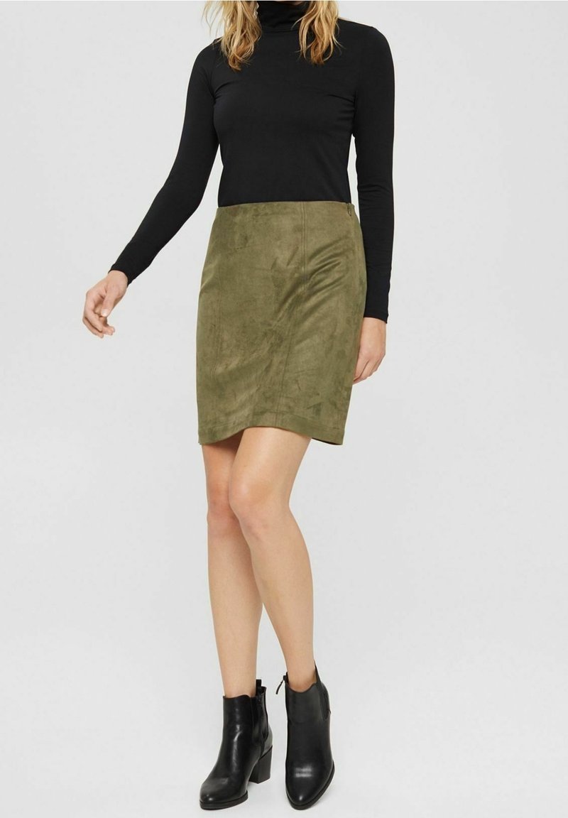 Kokerrok Esprit Leren Rok Shop Zwarte Kokerrok Van Imitatie