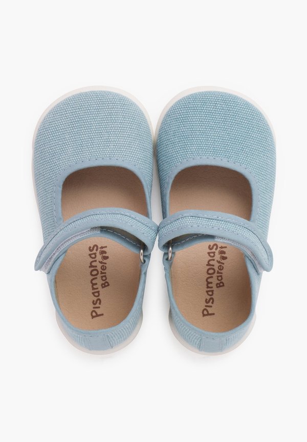 MERCEDITAS BAREFOOT – Riemchenballerina – turquesa