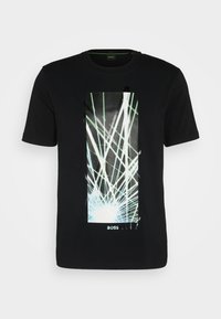 BOSS T-shirt med print - black