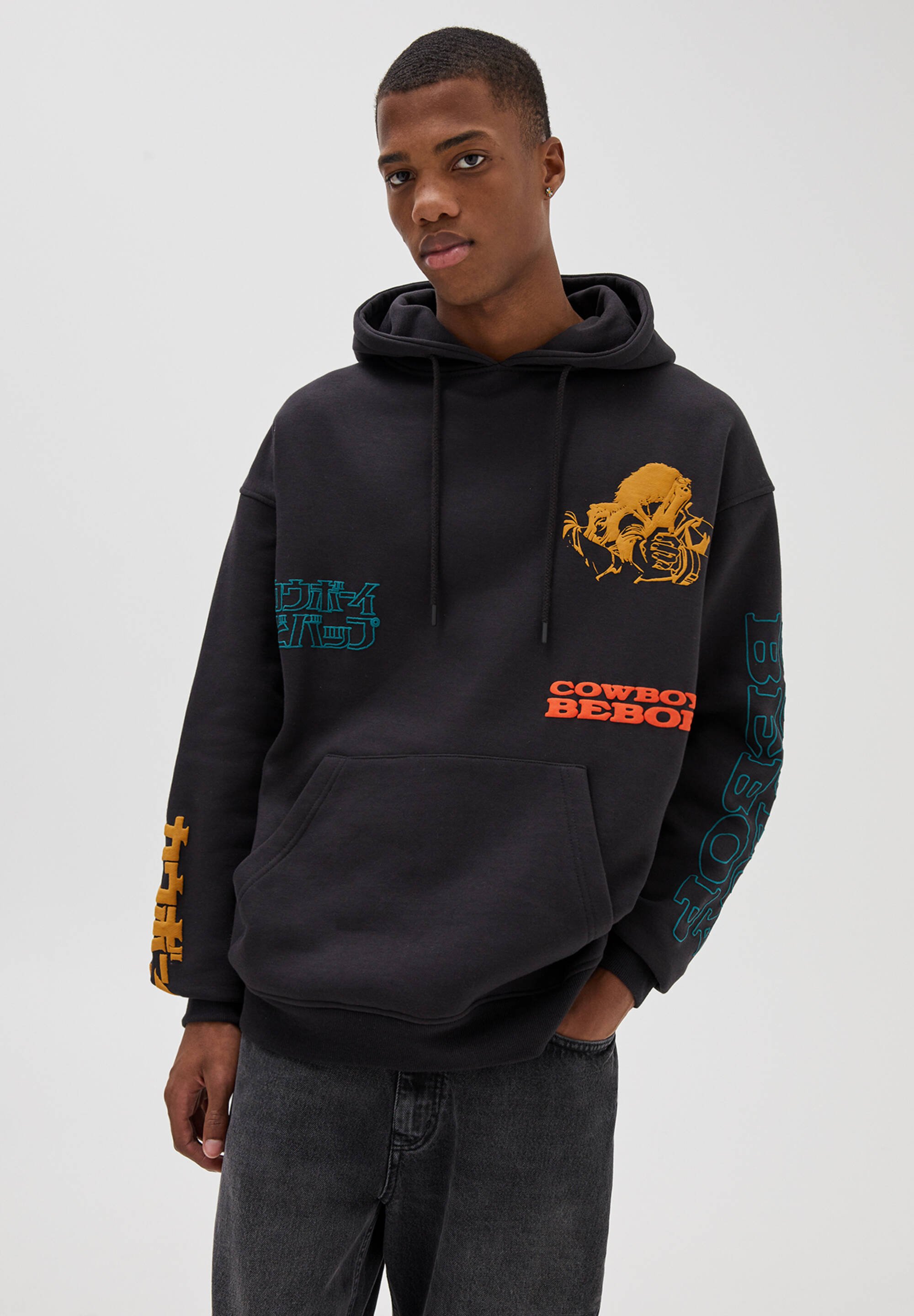 PULL\u0026BEAR COWBOY BEBOP - Hoodie - black 